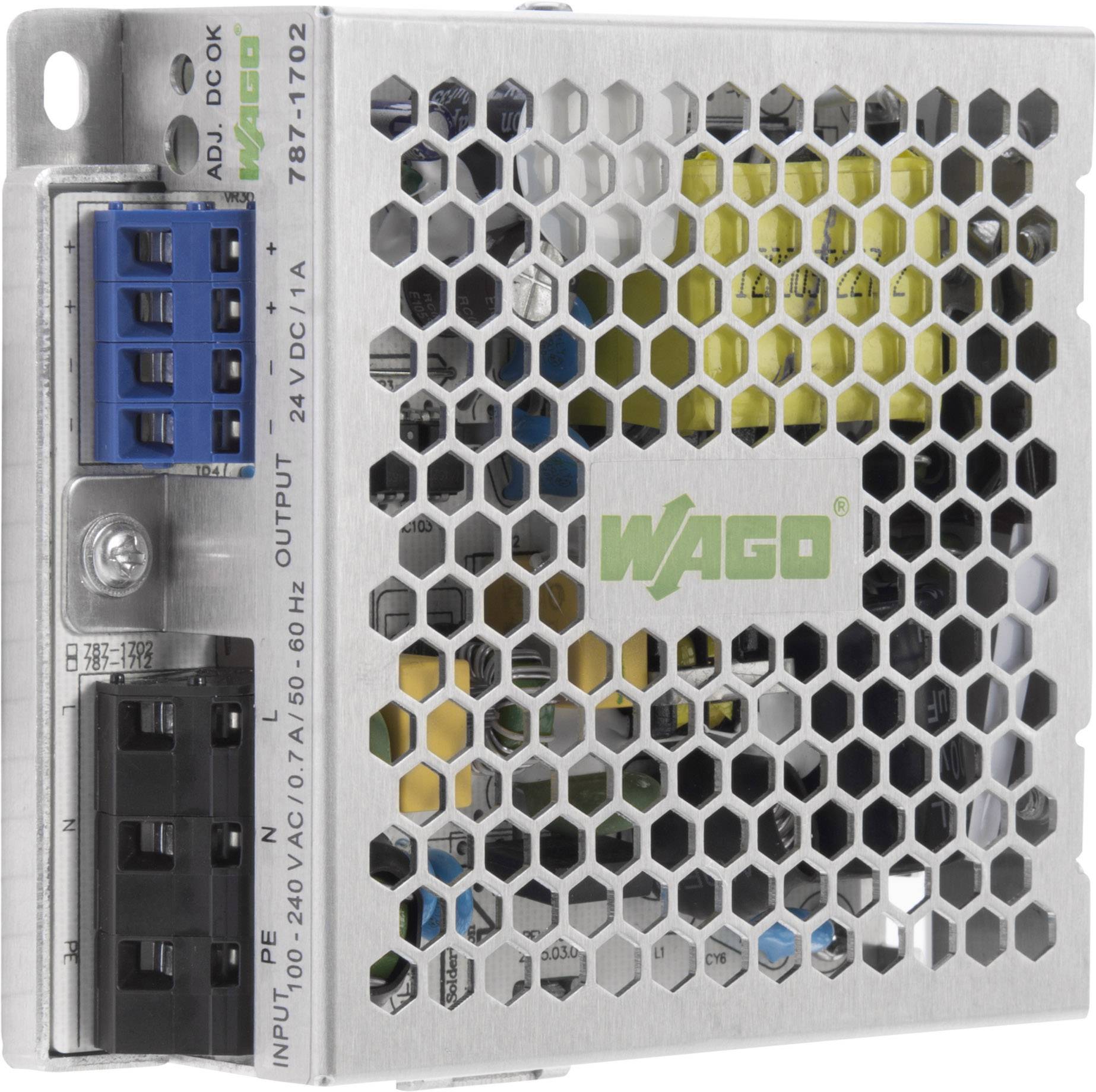 WAGO 787-1702 Hutschienen-Netzteil (DIN-Rail) 24V 1.25A 30W Anzahl Ausgänge:1 x Inhalt 1St.
