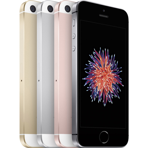 Apple iPhone SE (generalüberholt) (gut) 16 GB 4 Zoll (10.2 cm) iOS 9 12 Megapixel Roségold