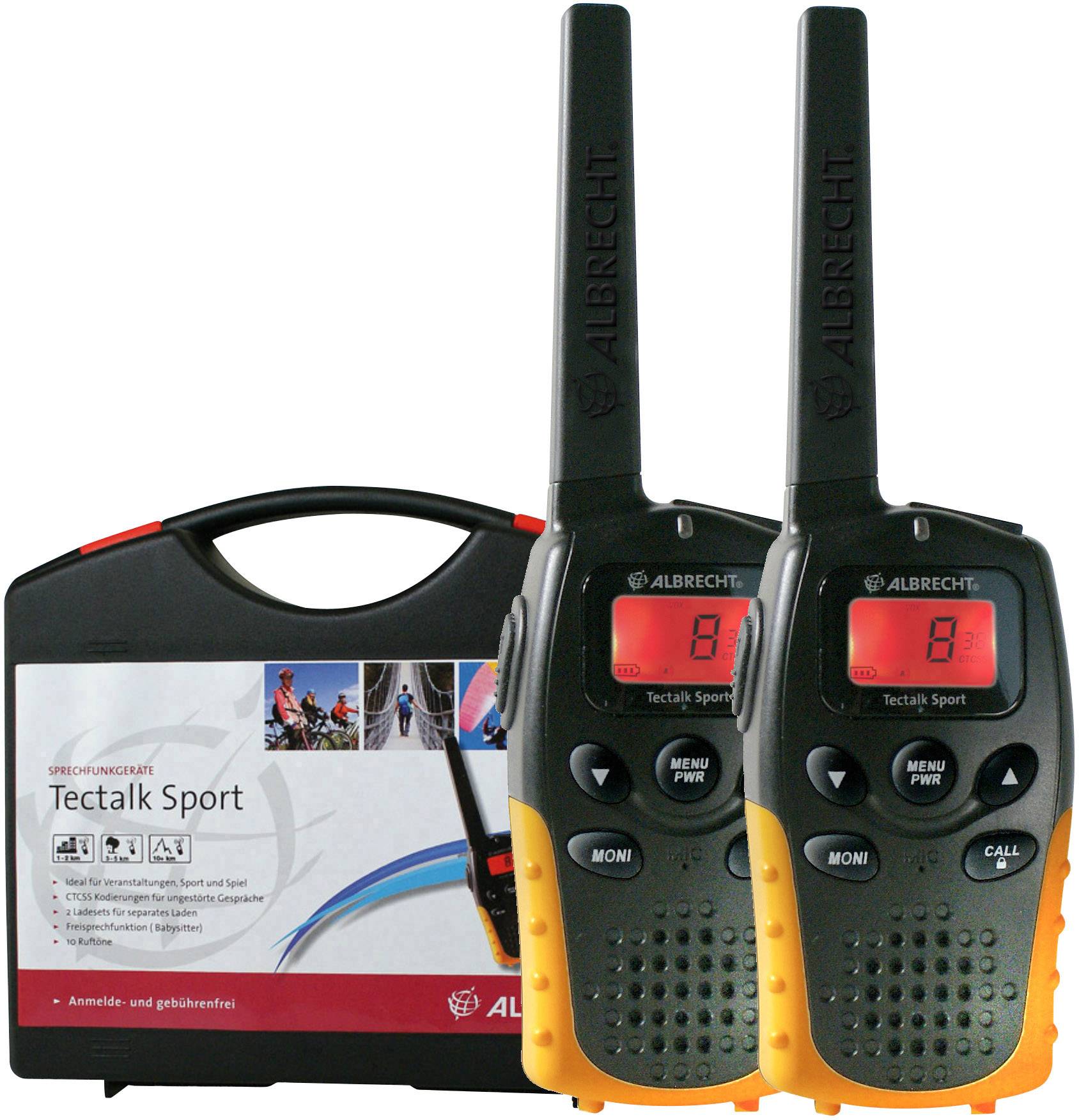 Albrecht Tectalk Sport 29865 PMR-Handfunkgerät 2er Set