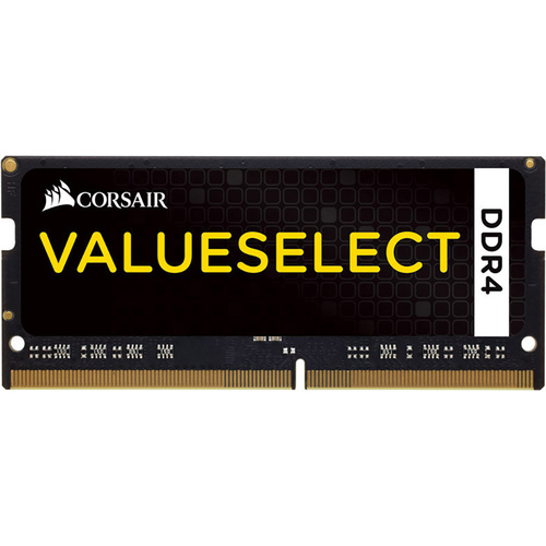 Module mémoire pour PC portable Corsair ValueSelect Value Select 1 x 4 GB RAM DDR4 2133 MHz CL15-15-15-36