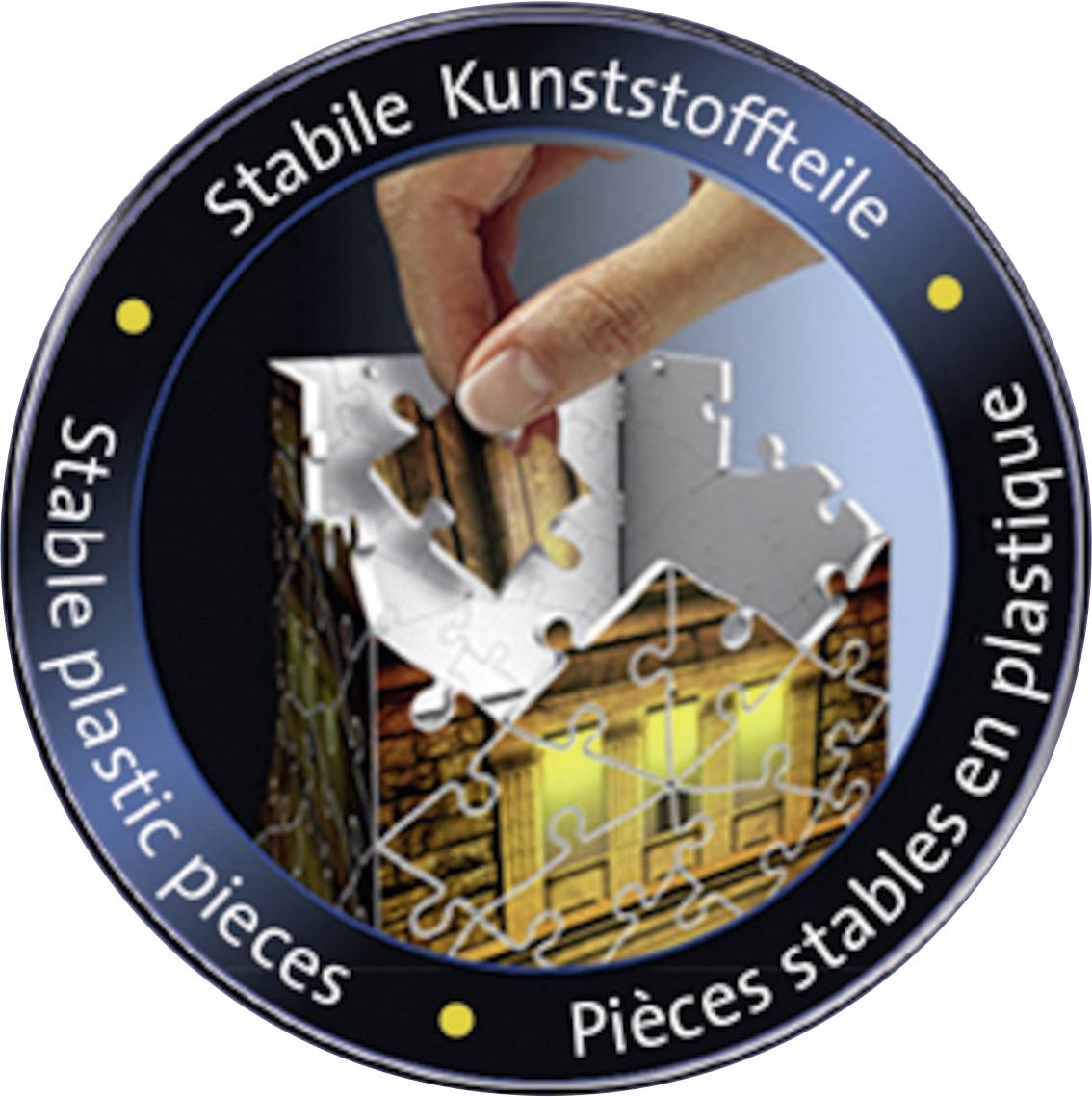 Ravensburger 3D Puzzle Freiheitsstatue bei Nacht 12596 Freiheitsstatue bei Nacht 1St.