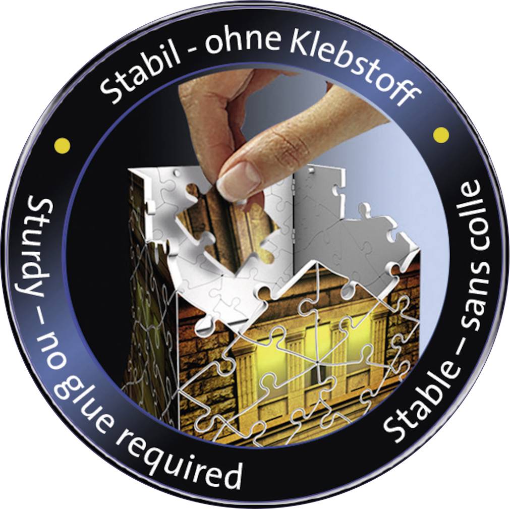 Ravensburger 3D Puzzle Freiheitsstatue bei Nacht 12596 Freiheitsstatue bei Nacht 1St.