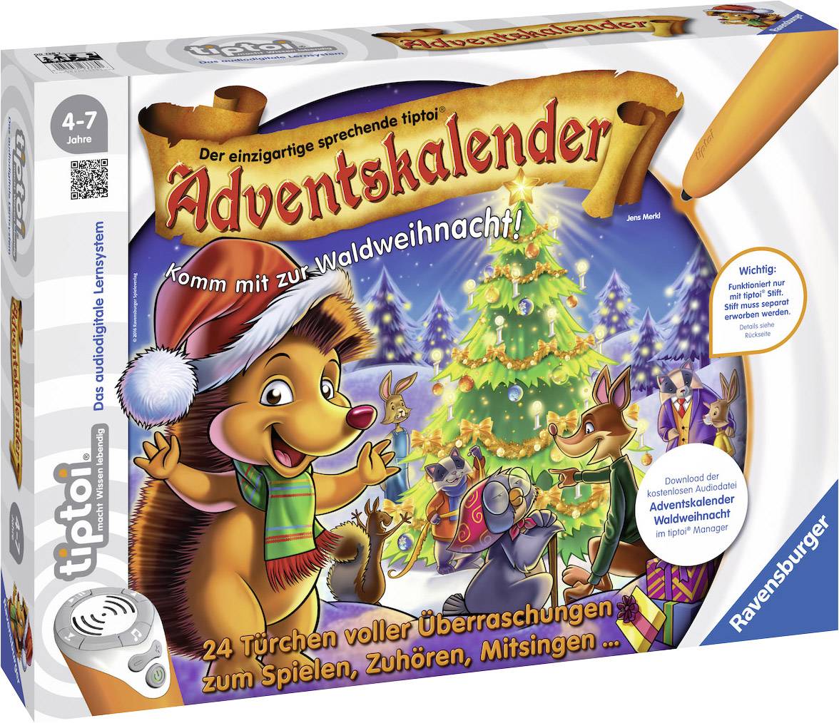 Ravensburger tiptoi® Adventskalender 2016