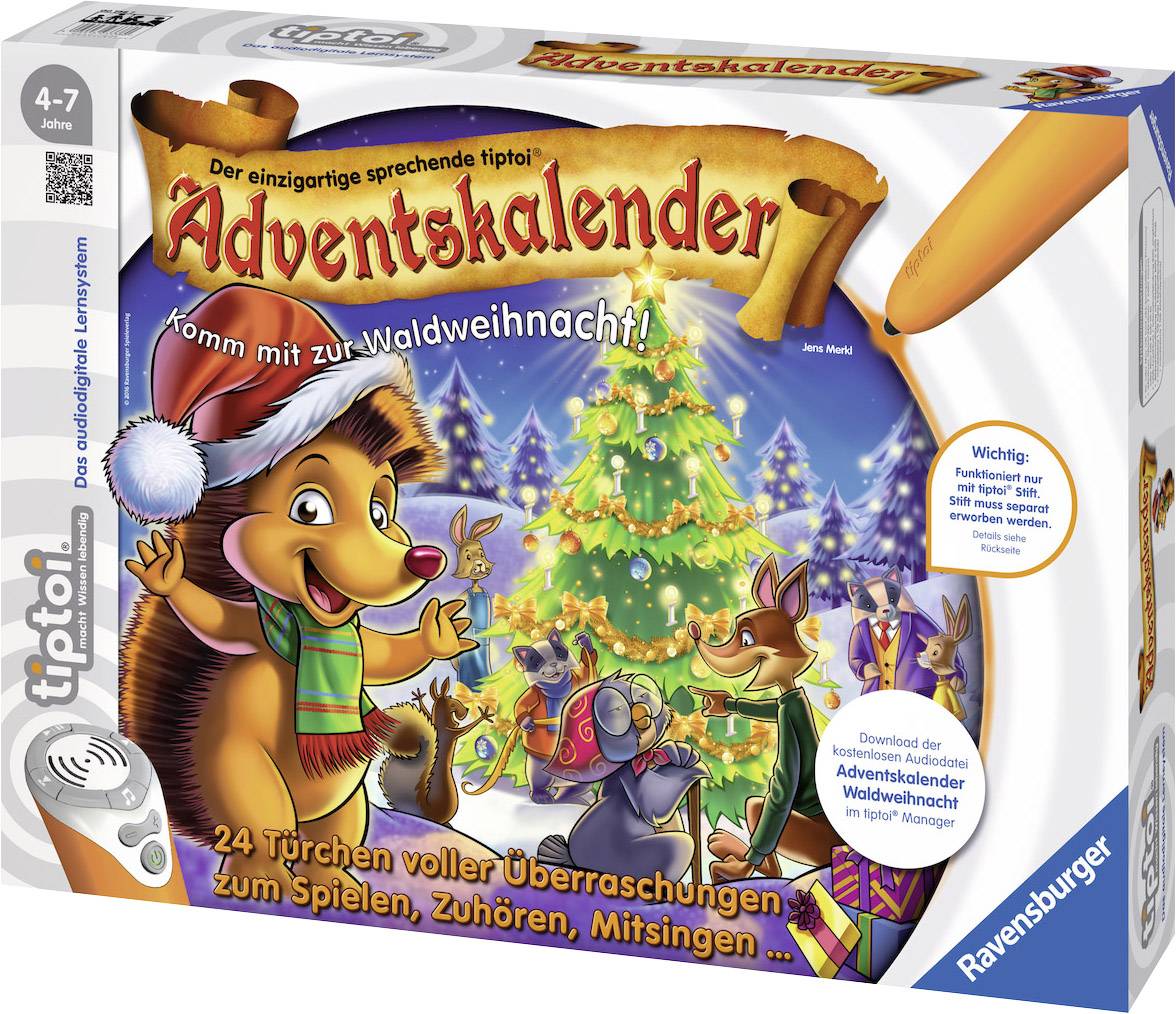 Ravensburger tiptoi® Adventskalender 2016