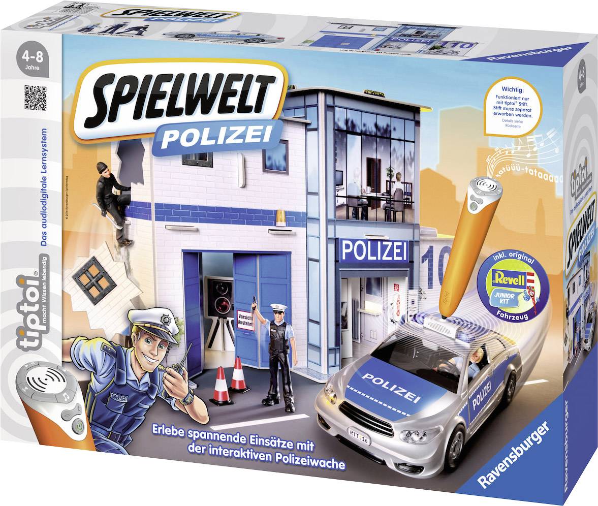 Ravensburger tiptoi® Spielwelt Polizei