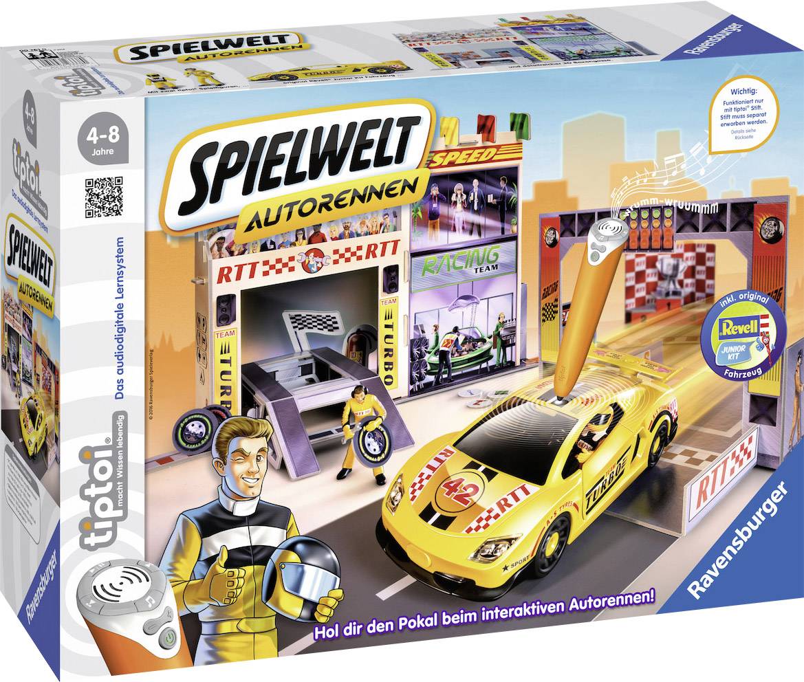 Ravensburger tiptoi® Spielwelt Autorennen