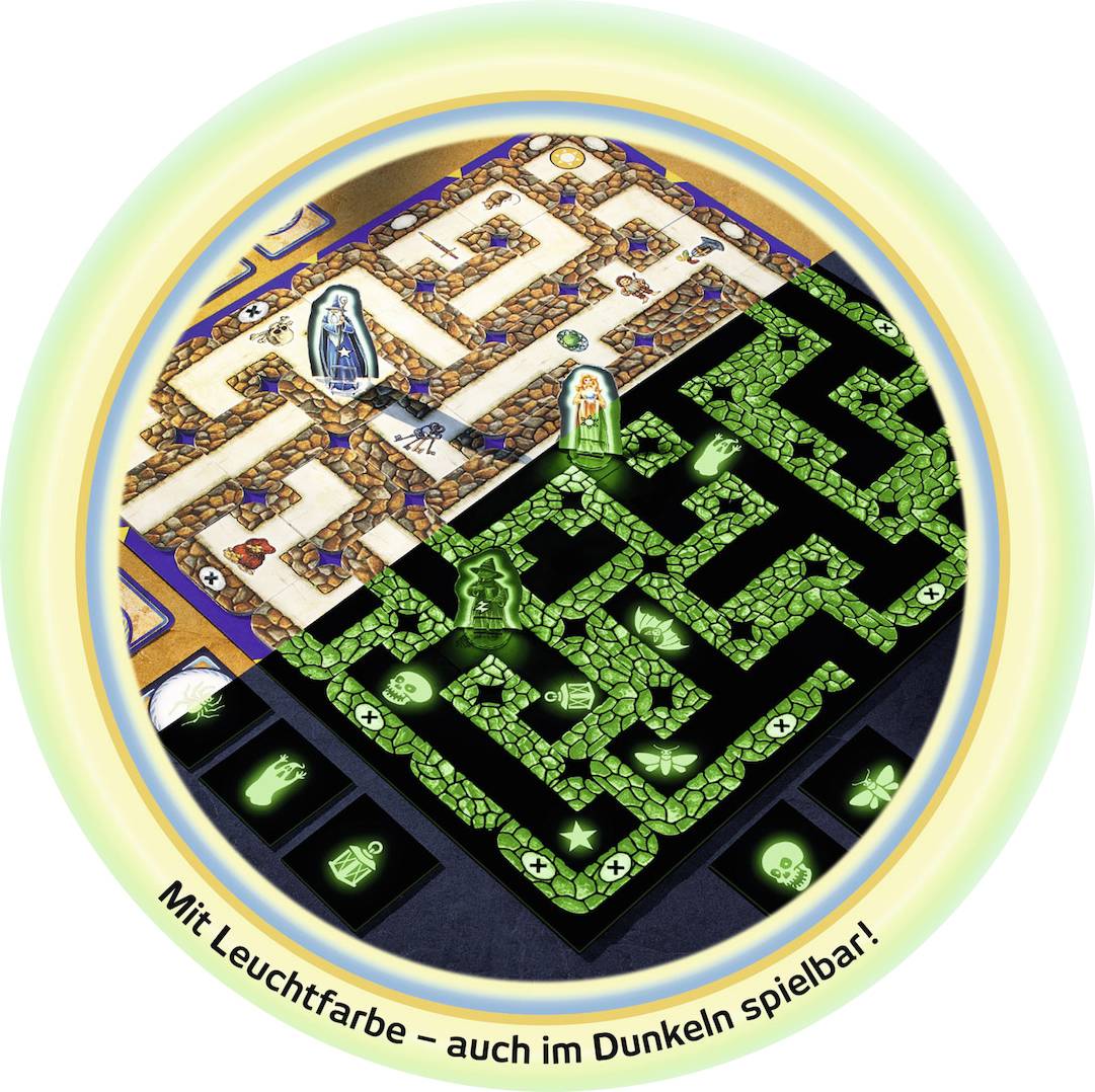 Das verrückte Labyrinth – Jubiläums-Version - Quiz-Spiel - Kinder & Erwachsene -