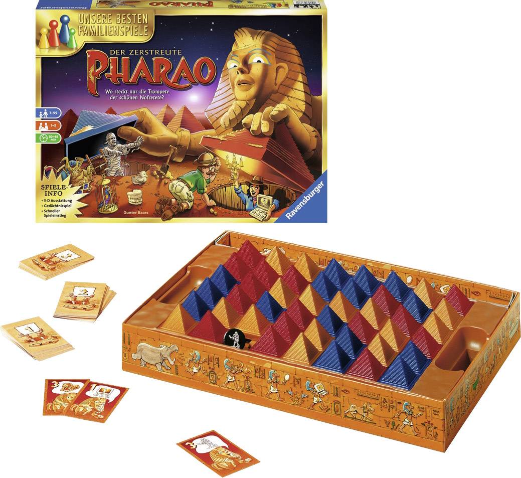 Ravensburger 26656 Der zerstreute Pharao