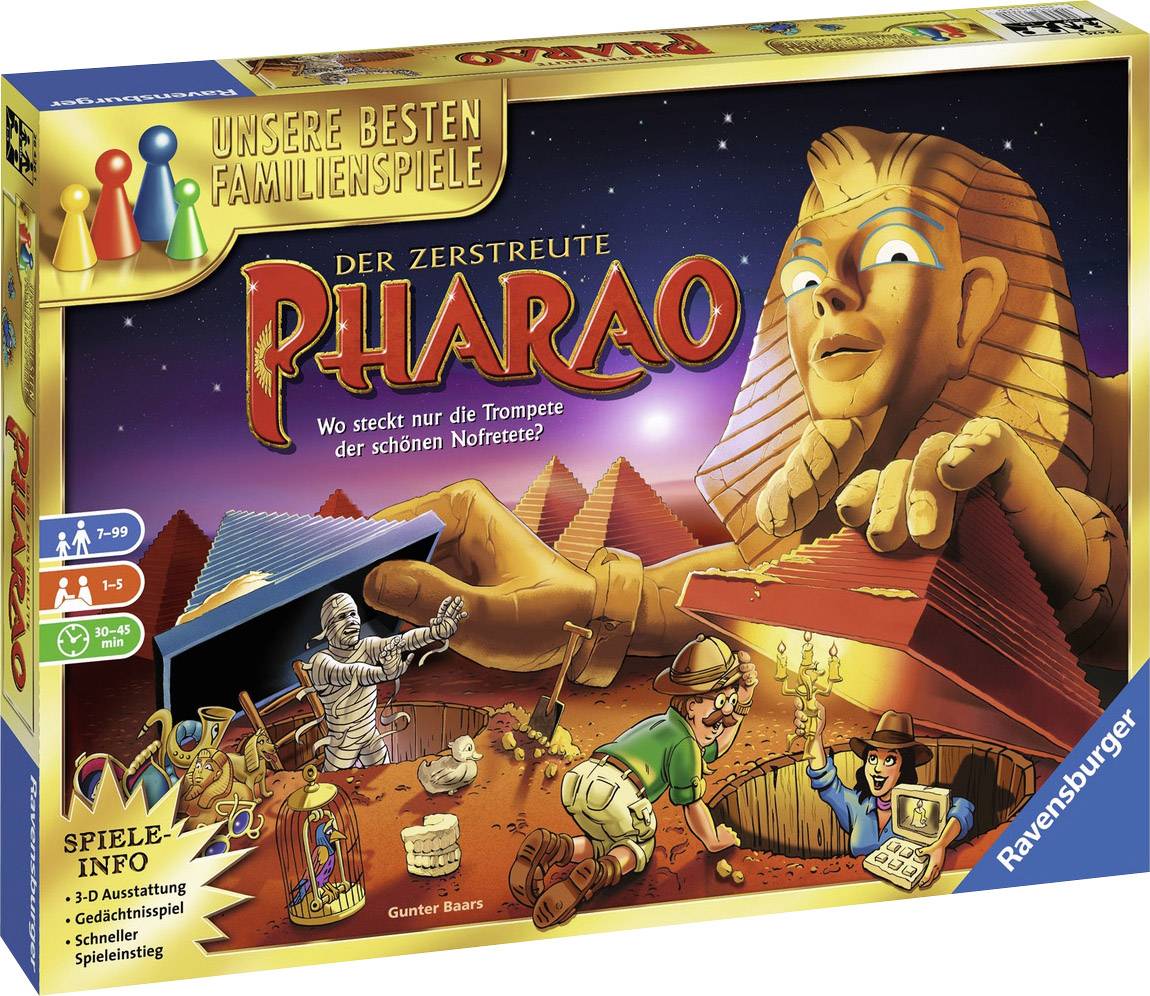 Ravensburger 26656 Der zerstreute Pharao