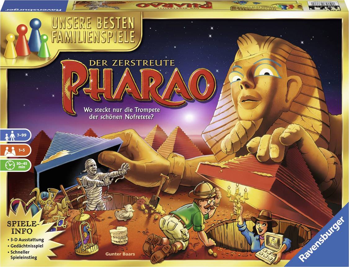 Ravensburger 26656 Der zerstreute Pharao