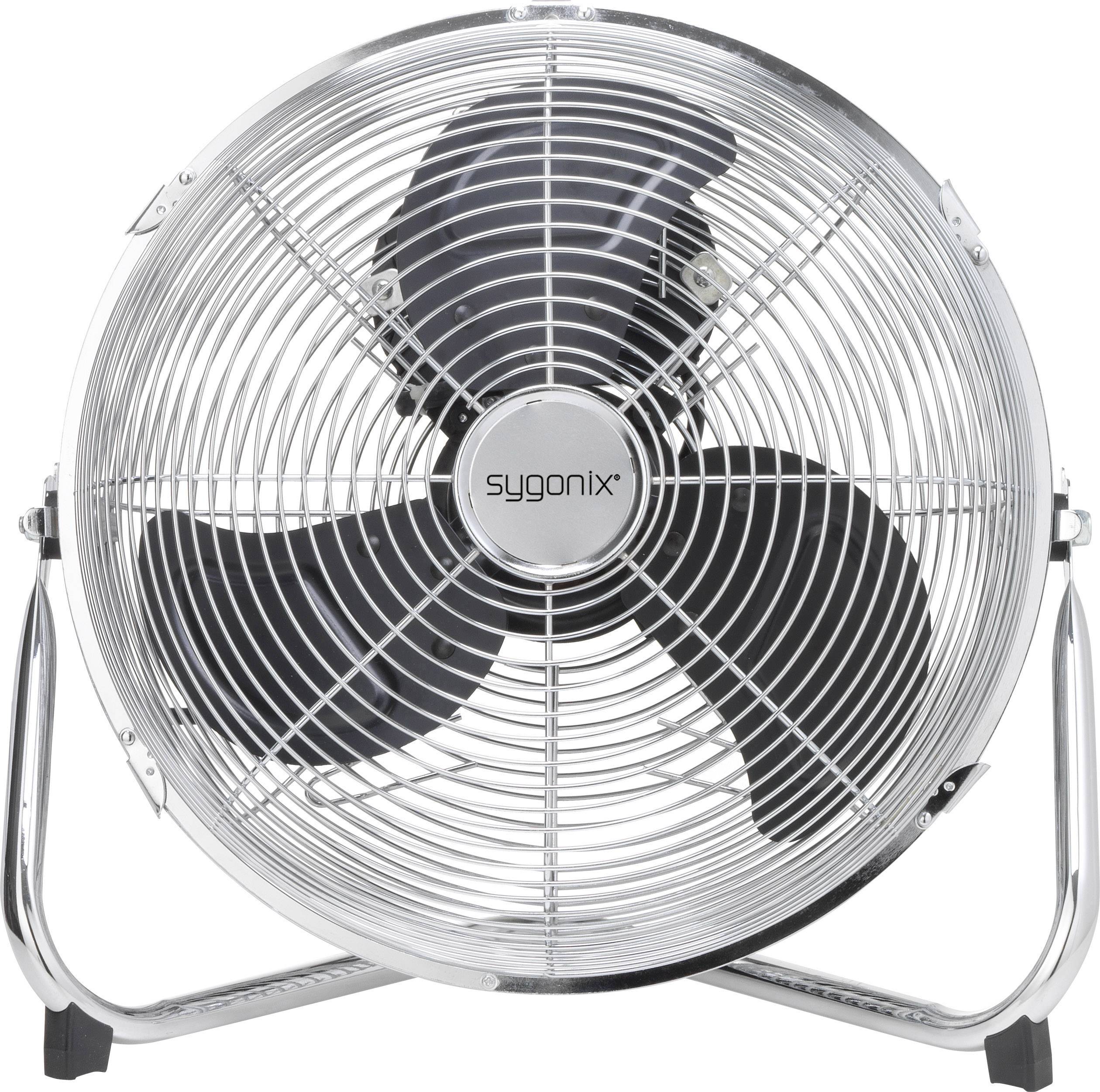 Sygonix FE-30 Bodenventilator 55 W  Silber
