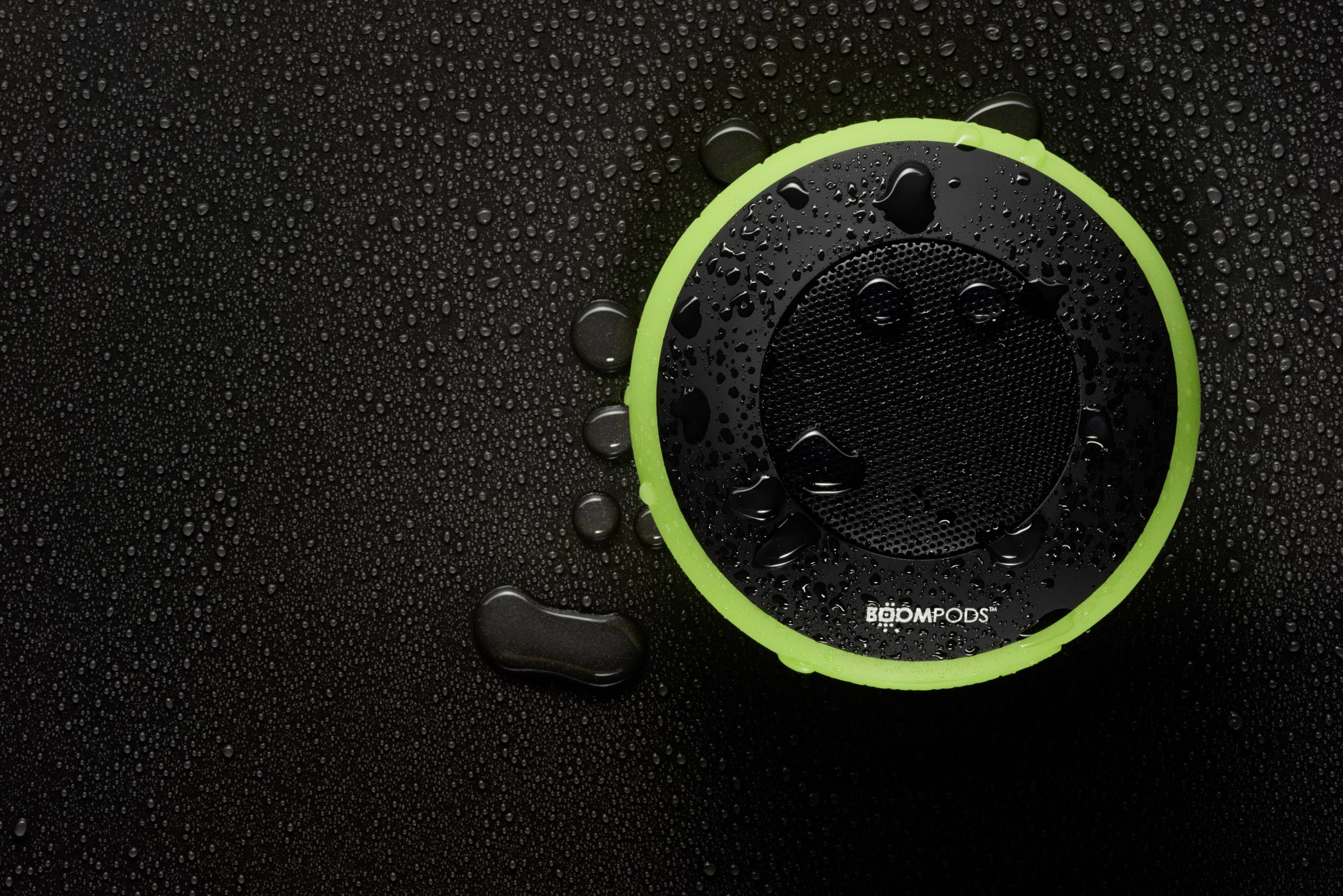 Boompods Bluetooth® Lautsprecher Aquapod Freisprechfunktion, spritzwassergeschützt