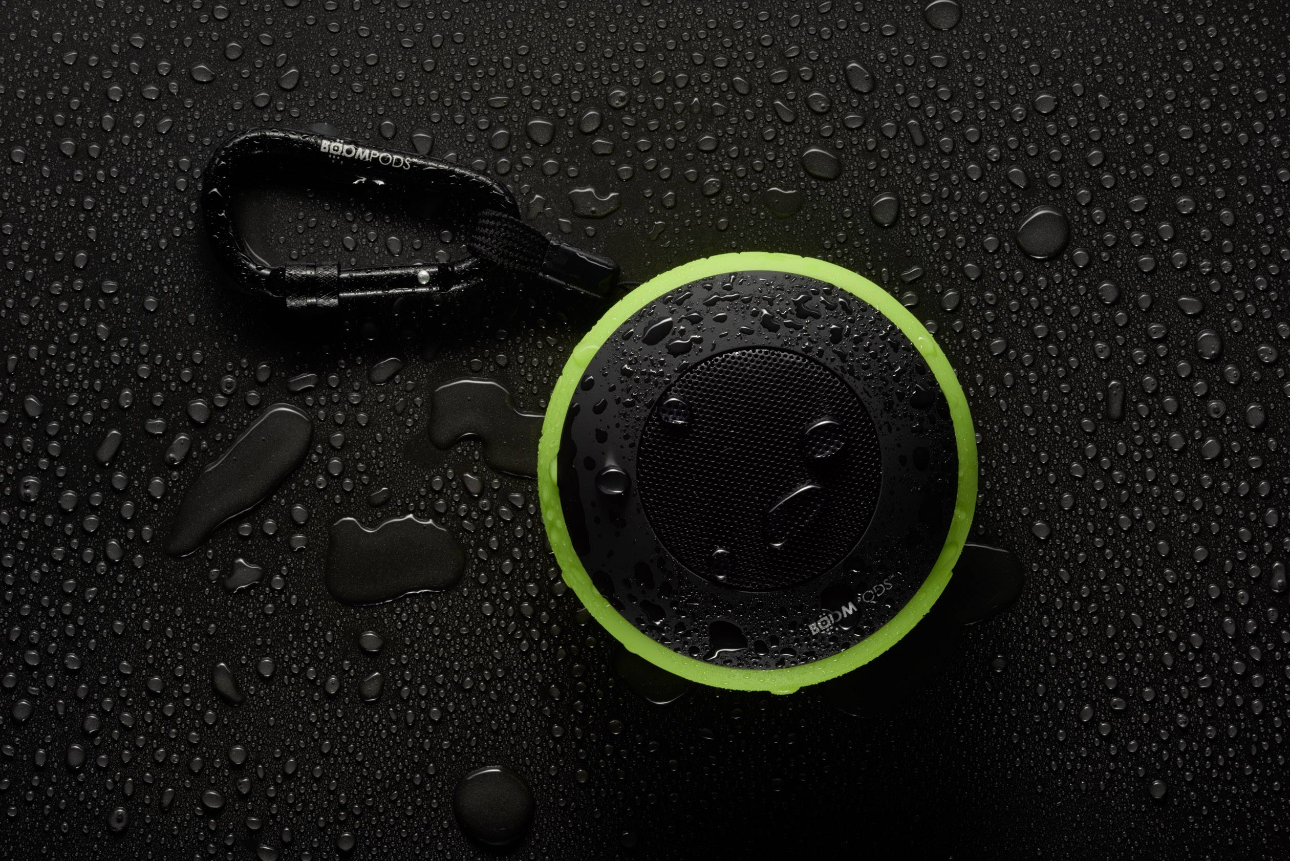 Boompods Bluetooth® Lautsprecher Aquapod Freisprechfunktion, spritzwassergeschützt