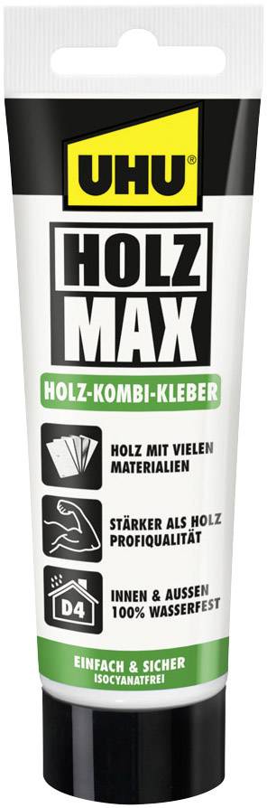 UHU HOLZ MAX Konstruktionskleber 51305 100 g