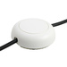 InterBär 8124-008.01 LED-Schnurdimmer mit Schalter Weiß 1 x Aus/Ein Schaltleistung (min.) 5W Schaltleistung (max.) 150W 1St.