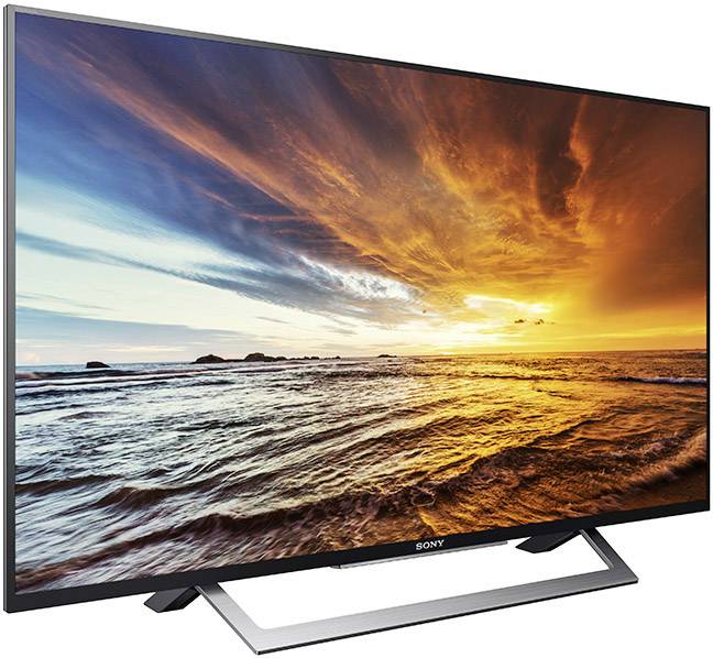 Sony BRAVIA KDL32WD755 LED-TV 80cm 32 Zoll EEK G (A - G) DVB-T2, DVB-C, DVB-S, Full HD, Smart TV, WLAN, PVR ready, CI+ Schwarz
