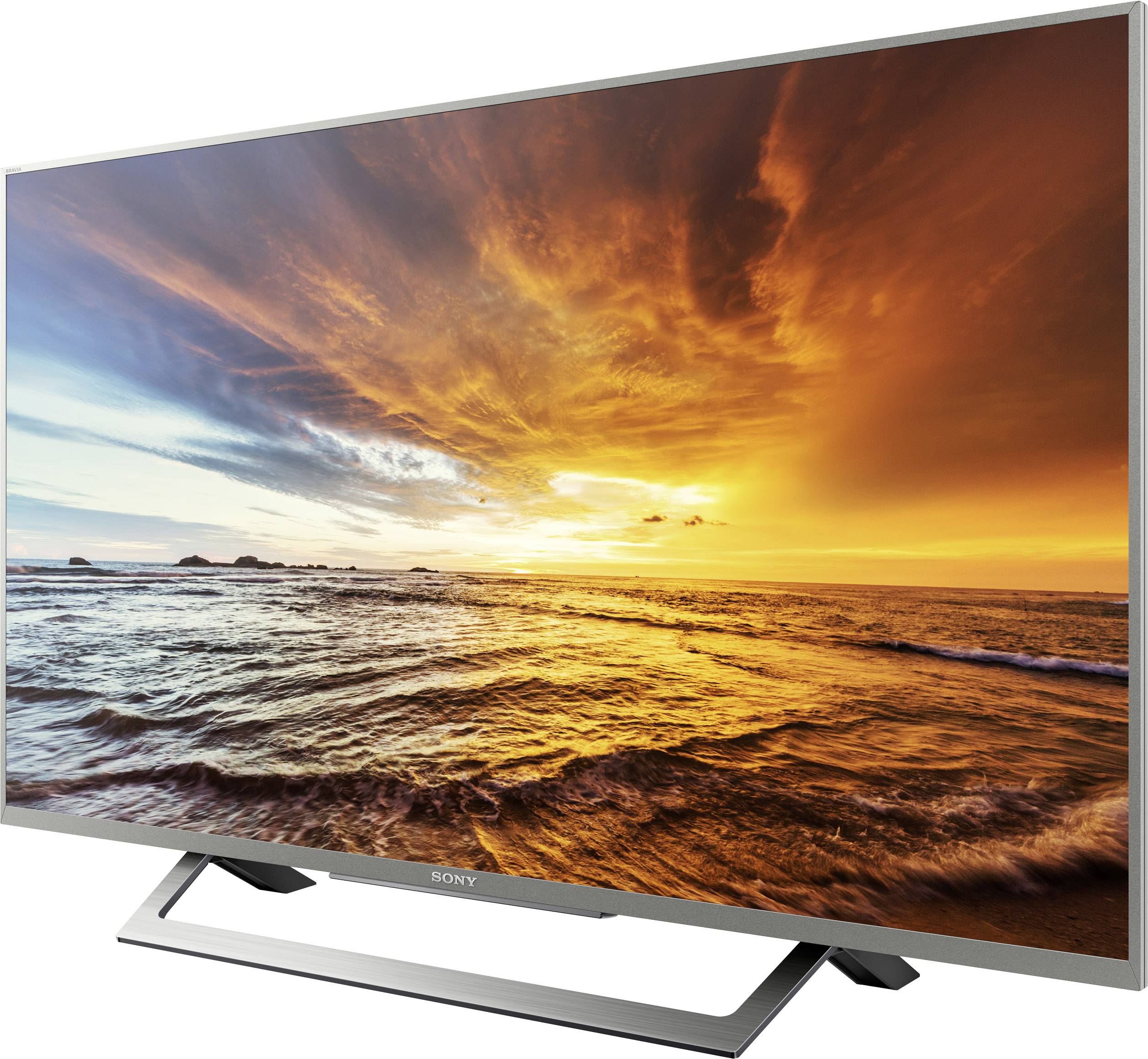 Sony BRAVIA KDL32WD757 LED-TV 80 cm 32 Zoll EEK G (A - G) DVB-T2, DVB-C, DVB-S, Full HD, Smart TV, WLAN, PVR ready, CI+ Silber