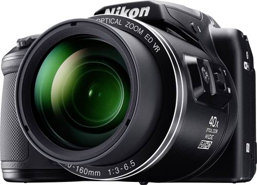 Nikon Coolpix B 500 Digitalkamera 16 Megapixel Opt. Zoom 40 x Schwarz Full HD Video, Klappbares Dis  - Onlineshop Voelkner