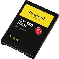 Intenso High Performance 120GB Interne SATA SSD 6.35cm (2.5 Zoll) SATA 6 Gb/s Retail 3813430 Intenso High Performance 120GB Interne SATA SSD 6.35cm (2.5 Zoll) SATA 6 Gb/s Retail 3813430