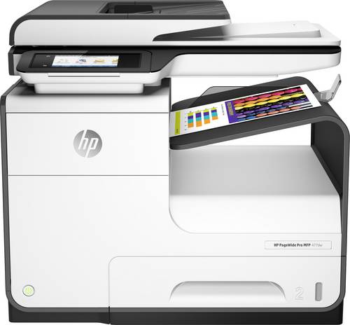 HP PageWide Pro 477dw Farb Tintenstrahl Multifunktionsdrucker A4 Drucker, Scanner, Kopierer, Fax LAN