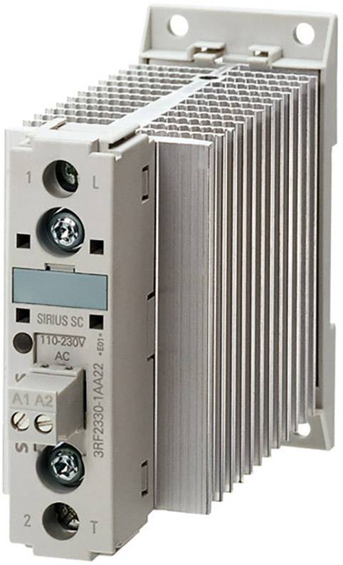Industrie-Solid-State-Schütz Modu S3R230, 3-pol. Ausführung mit Kühlkörper für effiziente Schaltvorgänge in Hochleistungsanwendungen.