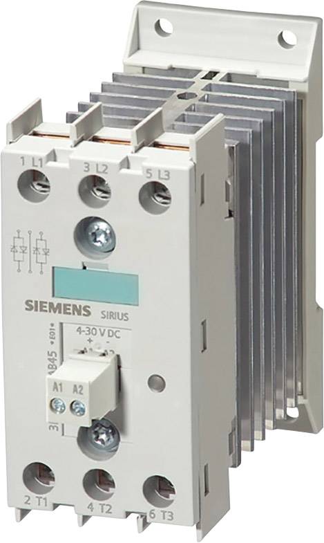 Bild eines Siemens Schützes für Wechselstromanwendungen, zeigt Anschlusspunkte und ist typischerweise in elektrischen Schaltungen verwendet.