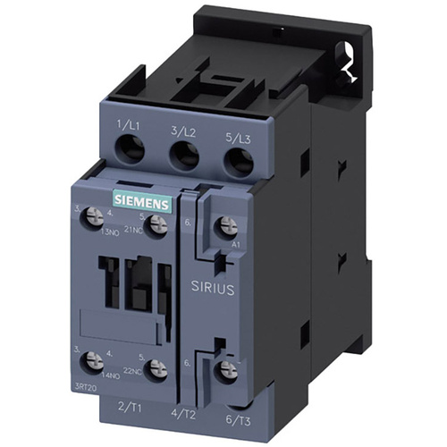 Siemens 3RT2026-1AP00 Contacteur 3 NO (T) 11 kW 230 V/AC 25 A avec contact auxiliaire 1 pc(s)