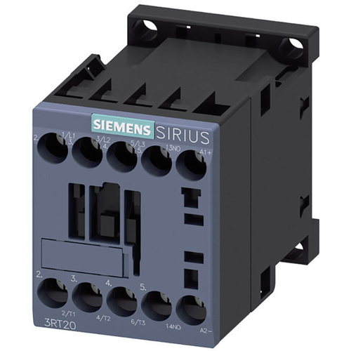 Siemens 3RT2018-1BB41 Schütz 3 Schließer 7.5 kW 24 V/DC 16 A mit Hilfskontakt 1 St.