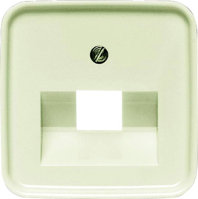Busch-Jaeger Abdeckung UAE-/IAE-/ISDN-Steckdose Duro 2000 SI Linear, Duro 2000 SI Creme-Weiß 1803-212 1 St.