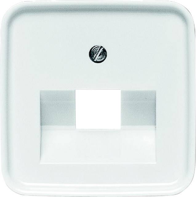 Busch-Jaeger Abdeckung UAE-/IAE-/ISDN-Steckdose Reflex SI, Reflex SI Linear Alpinweiß 1803-214 1 St.