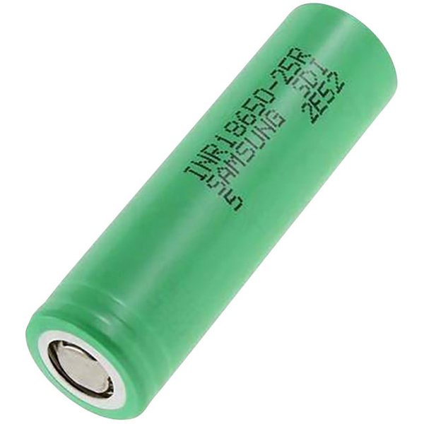 Samsung NR18650-25R Non-standard battery (rechargeable) 18650 High current loading, High temperature resistant, Flat top Li-ion