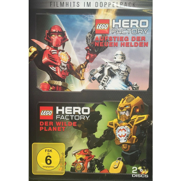 DVD Lego Hero Factory Aufstieg der neuen Helden/Der Wilde Planet FSK: 6