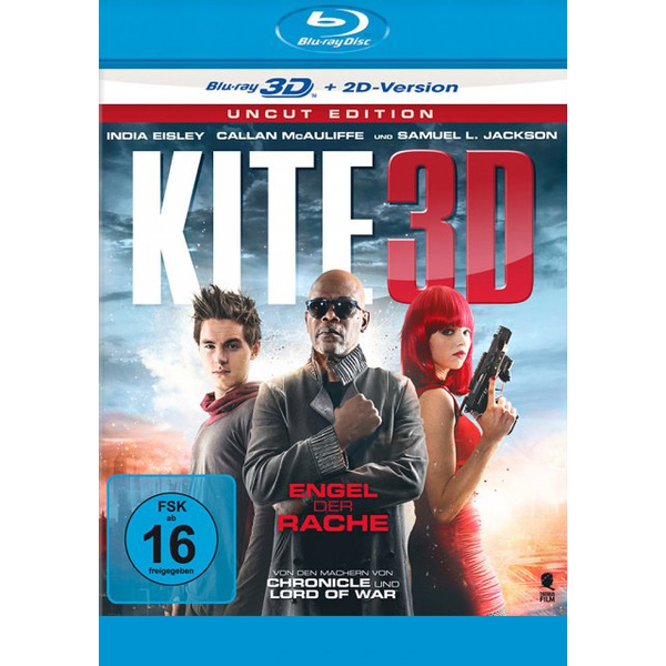 blu-ray 3D Kite 3D Engel der Rache Uncut Edition / Blu-ray 3D + 2D FSK: 16
