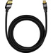 Oehlbach Mini-DisplayPort / DisplayPort Adapterkabel Mini DisplayPort Stecker, DisplayPort Stecker 2.00m Schwarz 9251 vergoldete