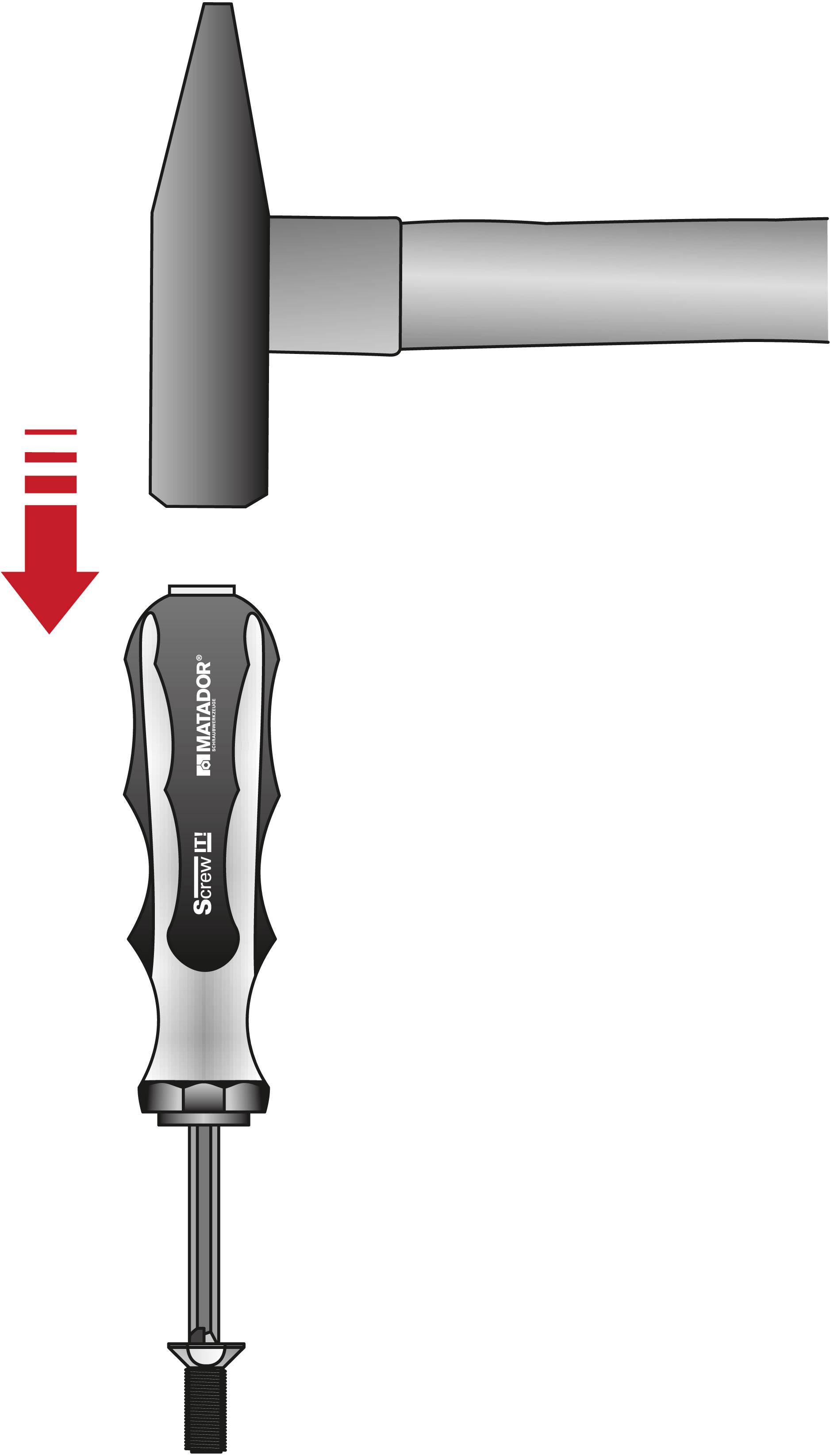 Matador 07700002 Schraubenausdreher M2.5 - M6