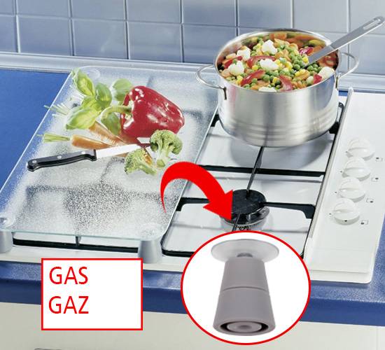 Wenko Herdabdeckplatte Universal Katzen, 2er Set, für alle Herdarten