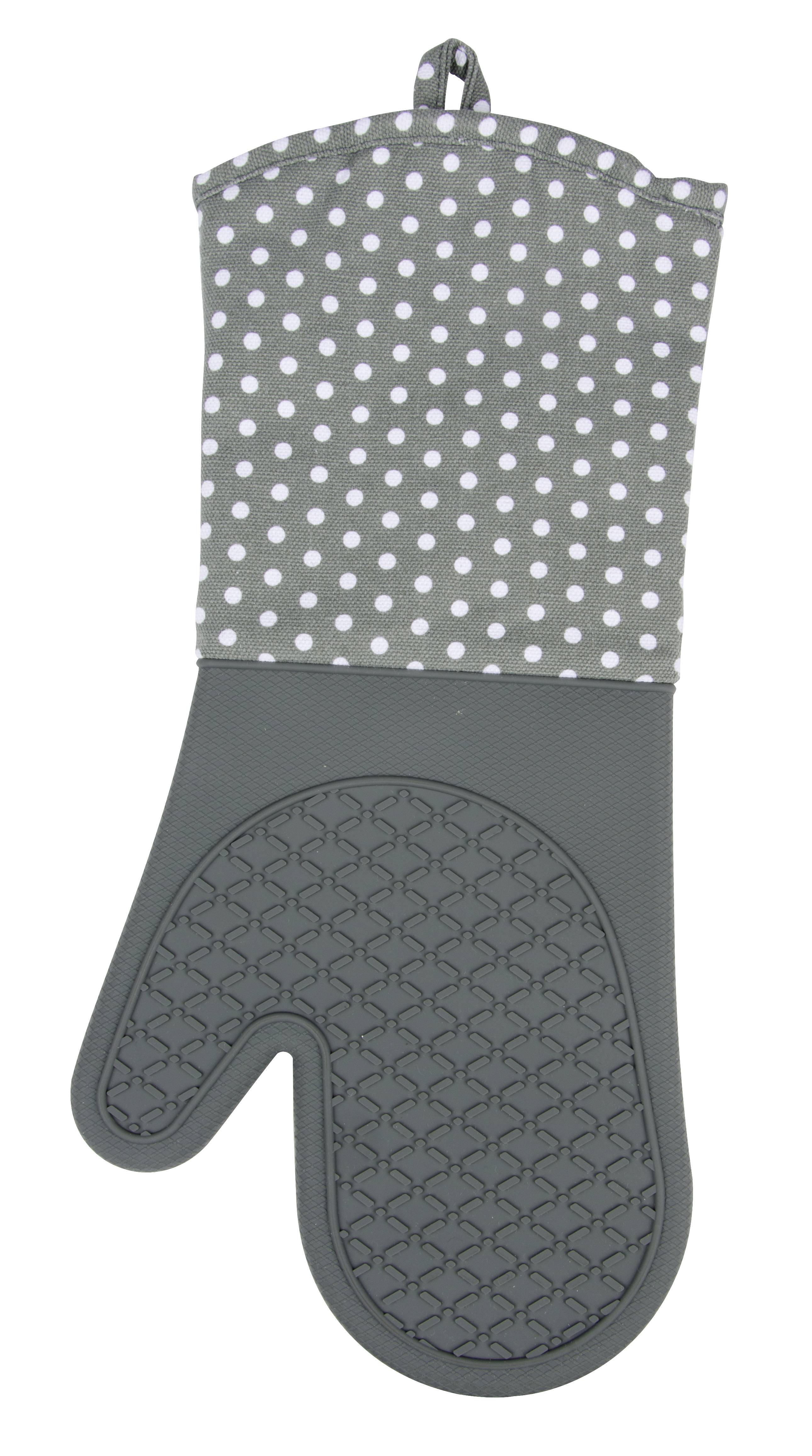 Wenko 2102172100 WENKO Topfhandschuhe Silikon Grau, 1 Paar