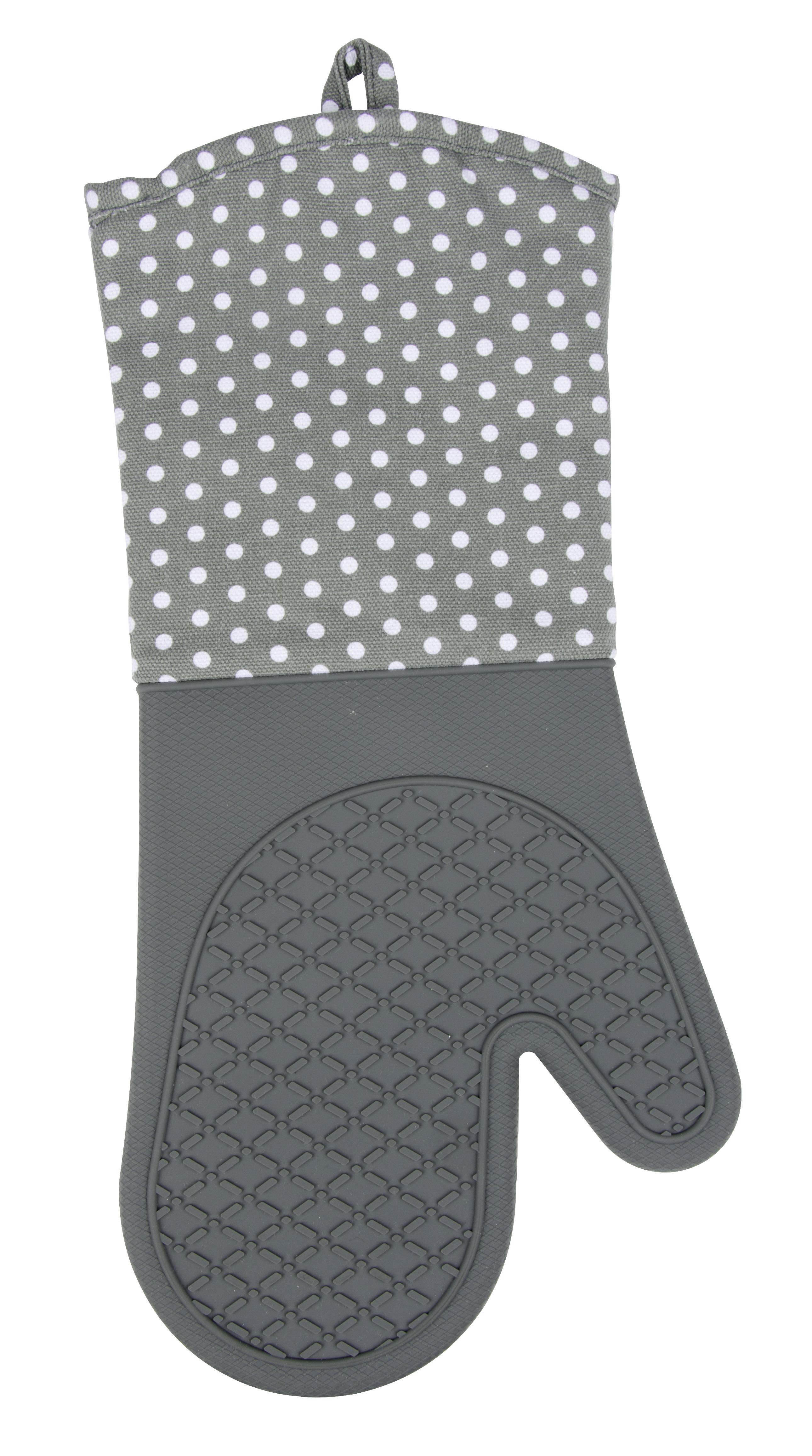 Wenko 2102172100 WENKO Topfhandschuhe Silikon Grau, 1 Paar