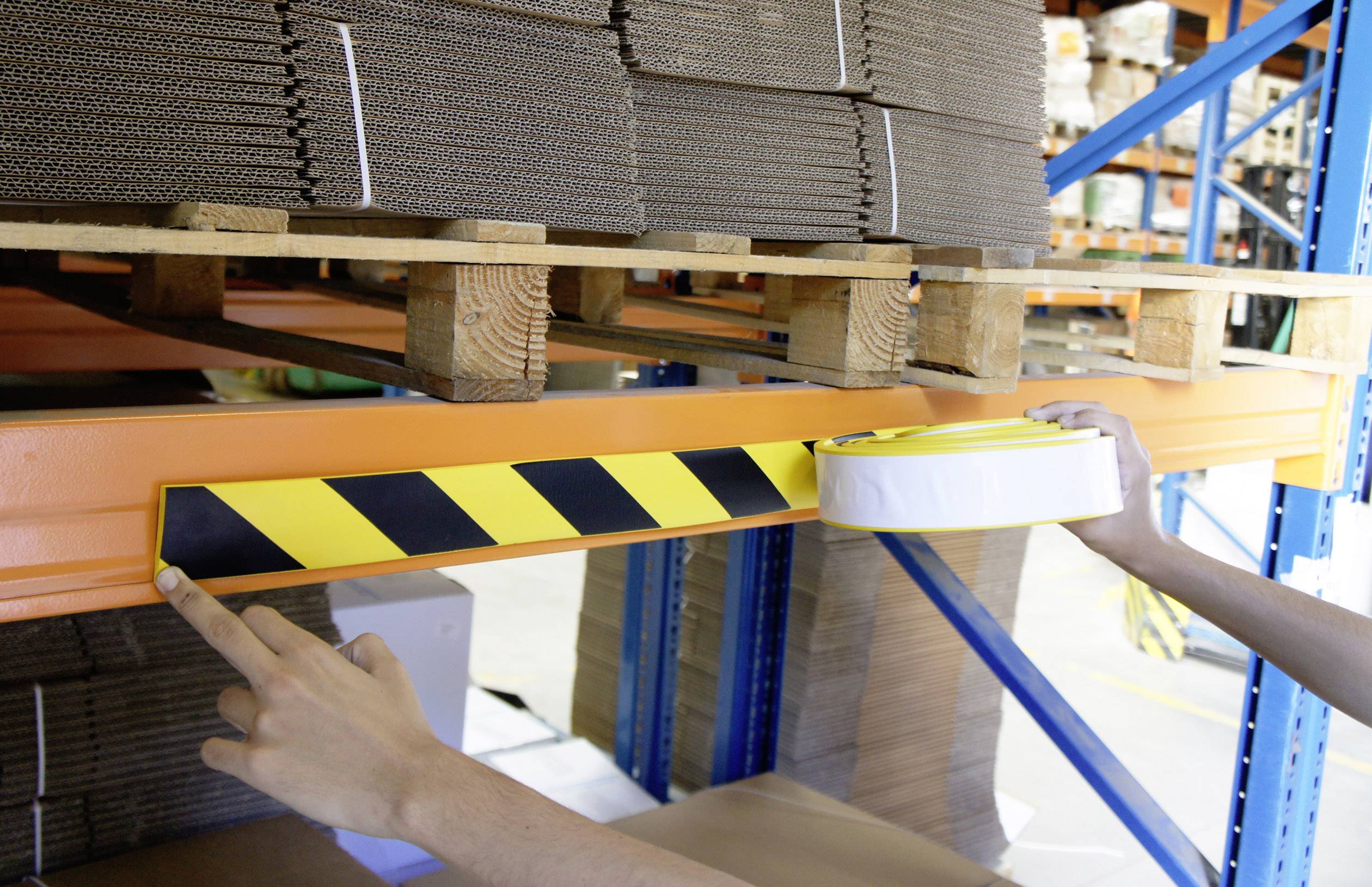 VISO PUC500NJ Schutzschaum Schwarz, Gelb (L x B) 5m x 60mm