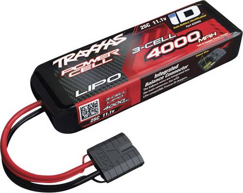 Traxxas Modellbau-Senderakku (LiPo) 11.1 V 4000 mAh Zellen-Zahl: 3 25 C Softcase iD