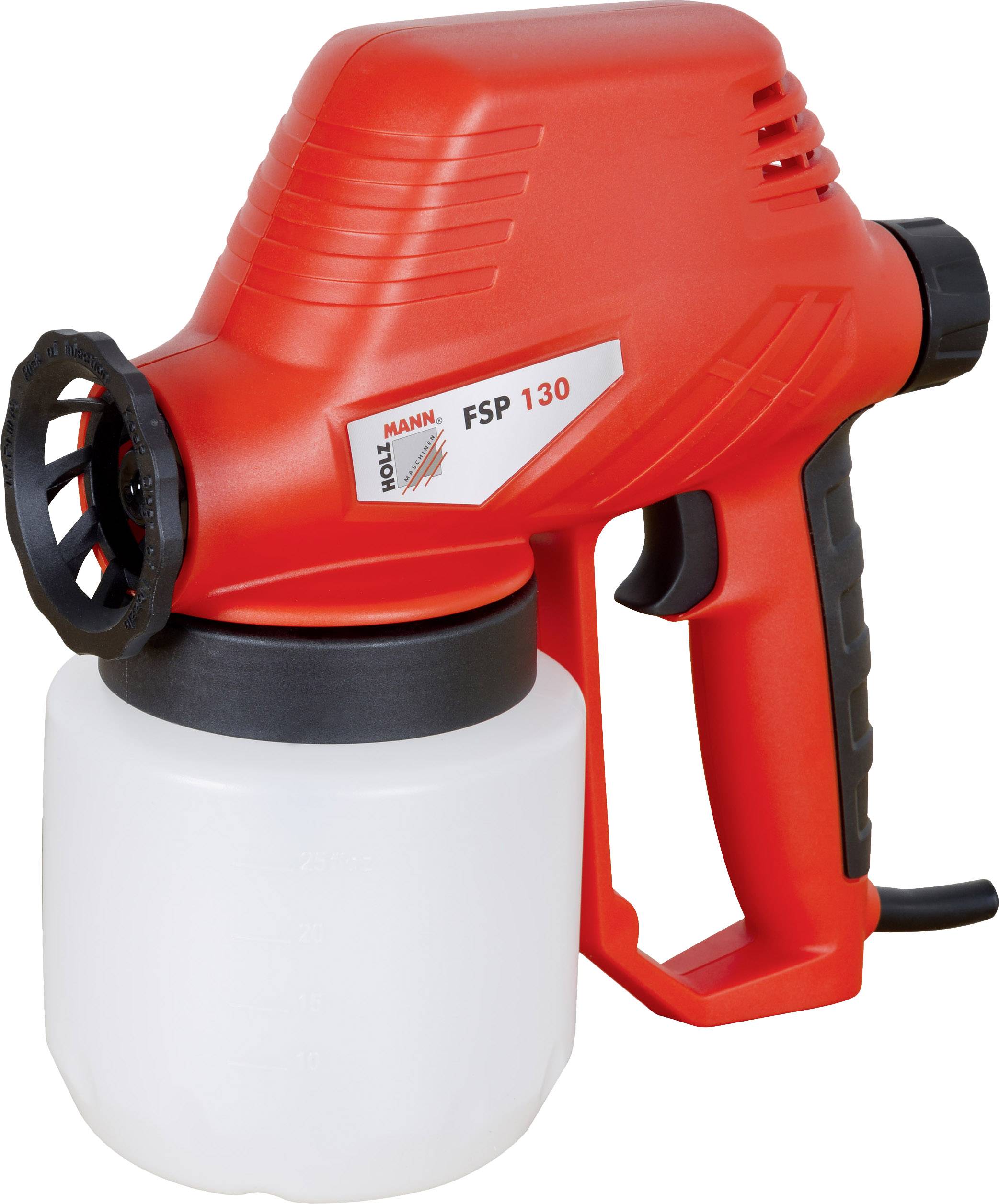 Holzmann Maschinen FSP130_230V Farbspritzpistole 130 W Fördermenge (max.) 320 ml/min