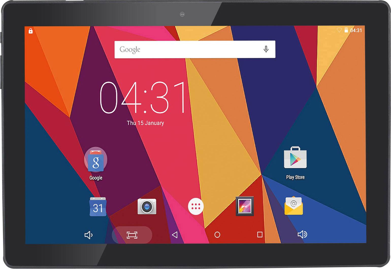 Hannspree WiFi 16 GB Schwarz Android-Tablet 25.7 cm (10.1 Zoll) 1.3 GHz ARM Cortex Android™ 5.1 Lollipop 1280 x 800 Pixel