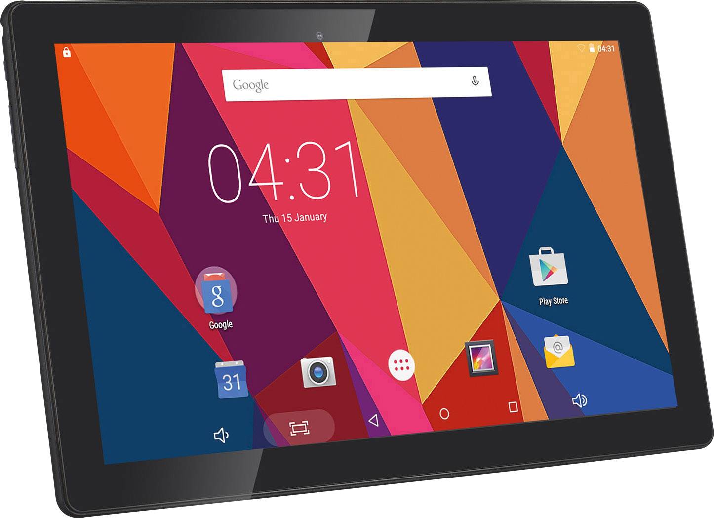 Hannspree WiFi 16 GB Schwarz Android-Tablet 25.7 cm (10.1 Zoll) 1.3 GHz ARM Cortex Android™ 5.1 Lollipop 1280 x 800 Pixel