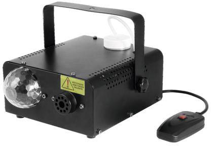 Eurolite LED FF-5 Nebelmaschine inkl. Befestigungsbügel, inkl. Kabelfernbedienung, mit Lichteffekt
