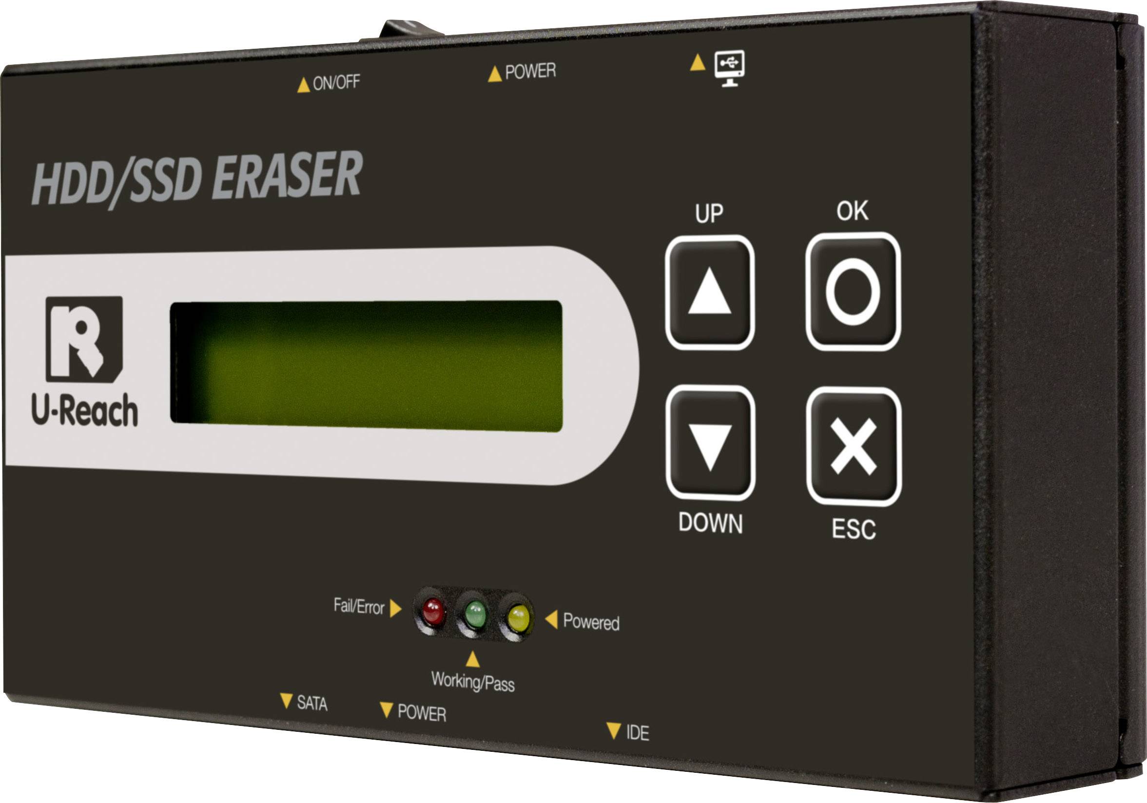 Renkforce TP100 Evidence Eraser 1fach Festplatten-Löschstation SATA, IDE mit Löschfunktion