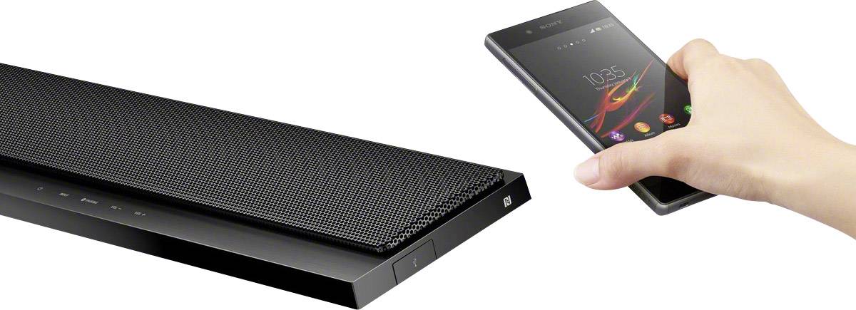 Sony HT-CT390 Soundbar Schwarz inkl. kabellosem Subwoofer, Bluetooth®, NFC, USB, Wandbefestigung