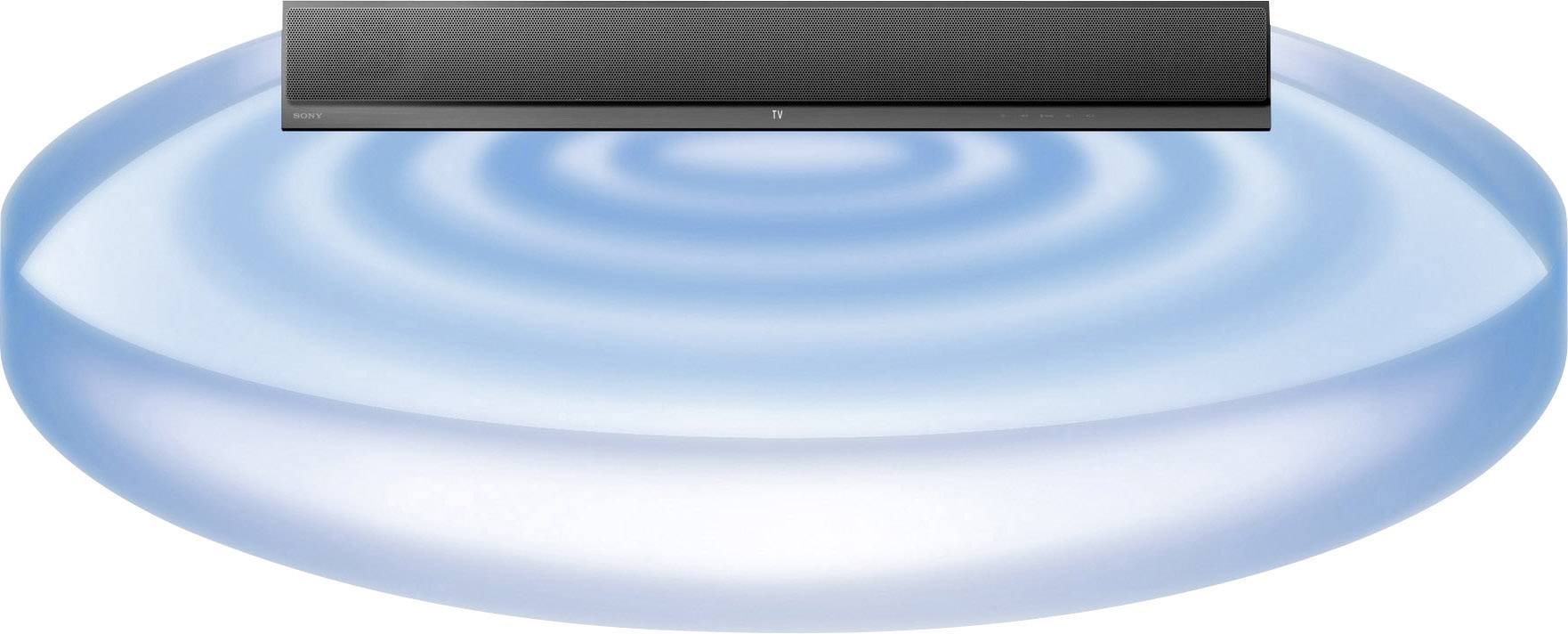 Sony HT-CT390 Soundbar Schwarz inkl. kabellosem Subwoofer, Bluetooth®, NFC, USB, Wandbefestigung