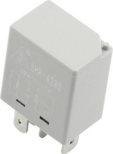 TRU COMPONENTS SHR-4290 SHR-24VDC-F-A 5pin Kfz-Relais 24 V/DC 30 A 1 Schließer