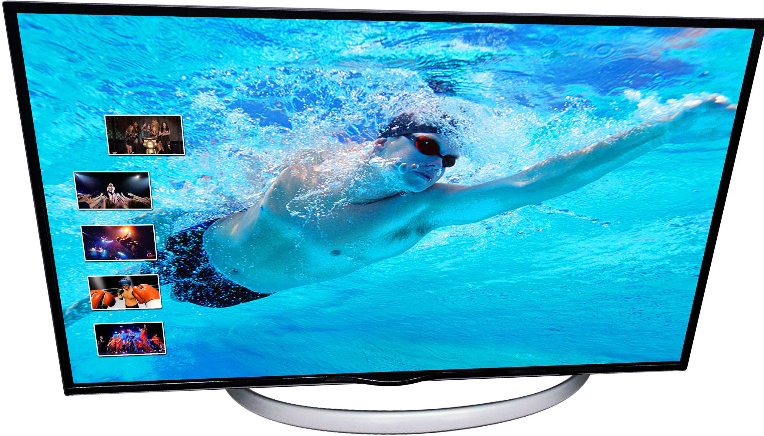 SpeaKa Professional 6 Port HDMI-Matrix-Switch mit Picture in Picture-Funktion, mit Fernbedienung UHD 4K @ 60Hz