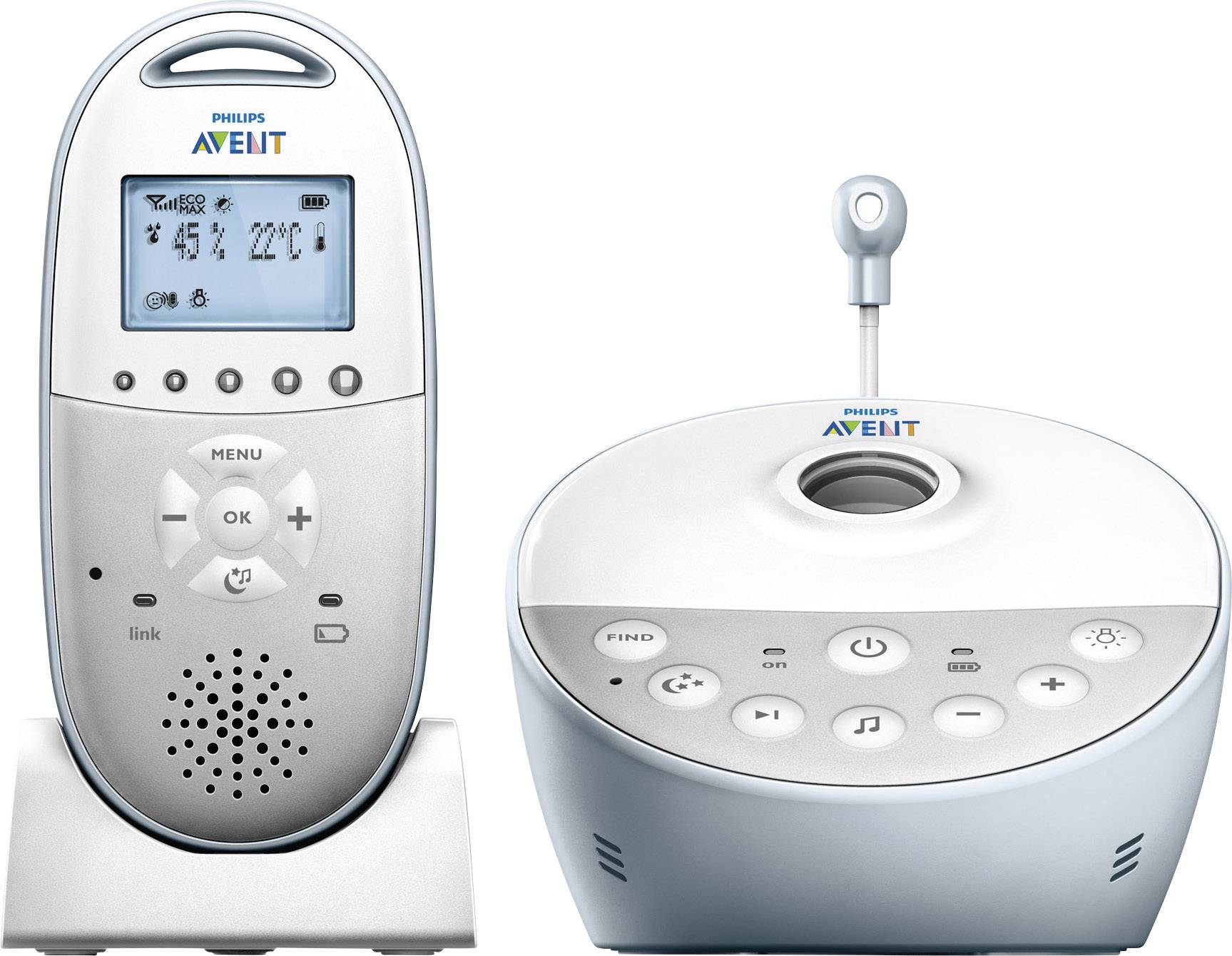 Philips Avent SCD580/00 Babyphone Digital 1.9GHz